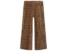 Name It black leopard print wide pants